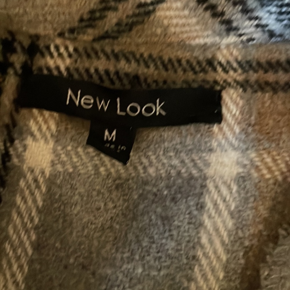 New Look Polyester/Wool Button Up Jacket - image 2